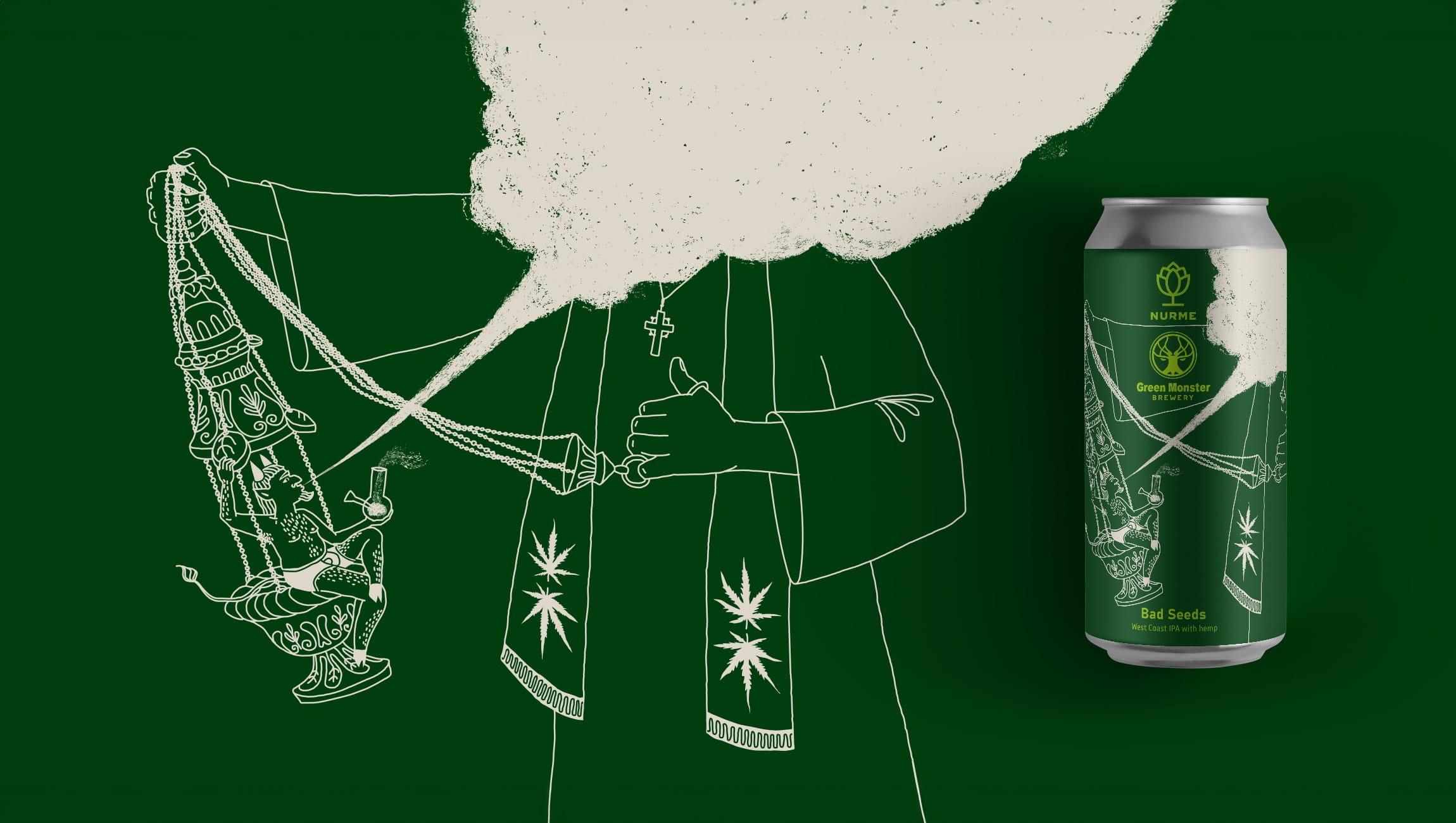 Green_Monster_Brewery_labels