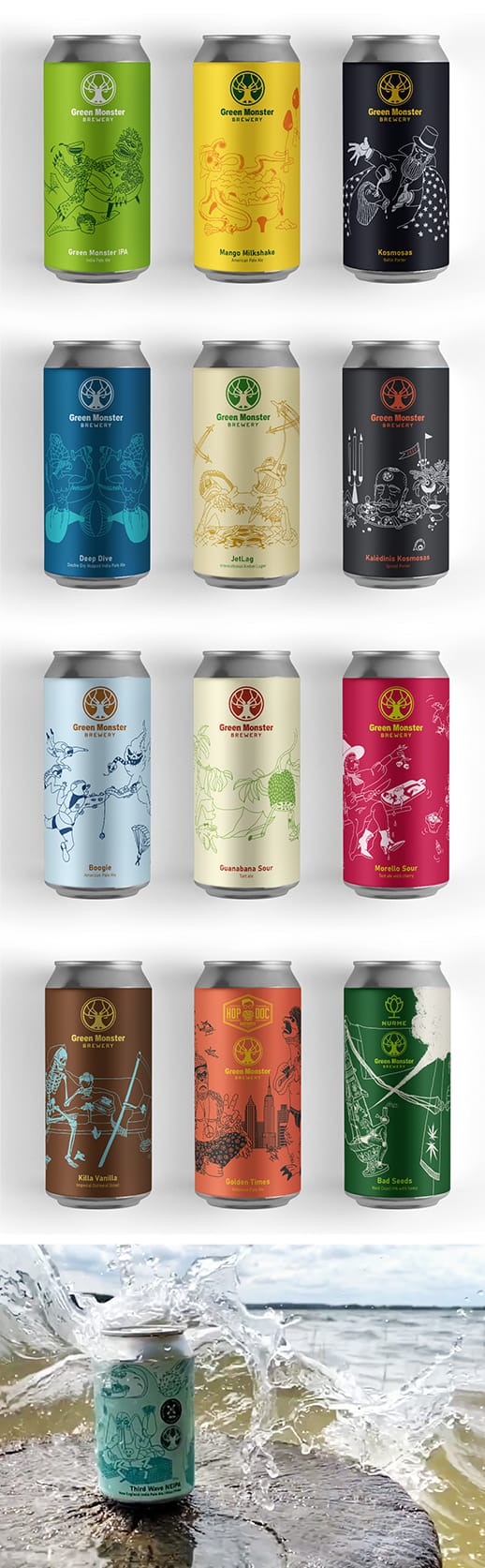 Green Monster beer 2022