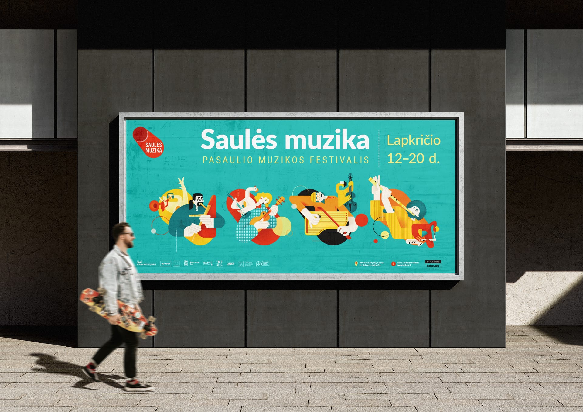 Visuals for the 2nd Sun Music Festival – a fiesta of World Music genres