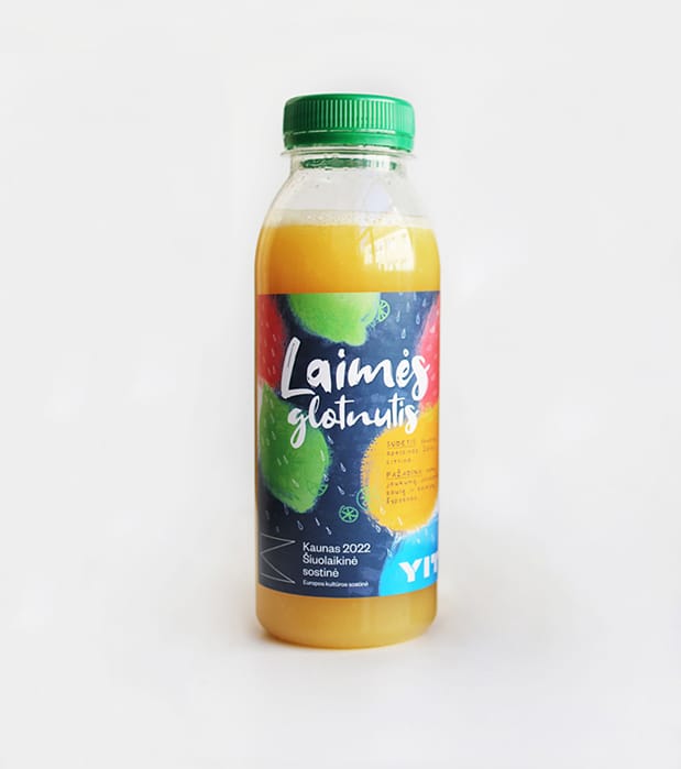YIT Happiness Day smoothies’ Label
