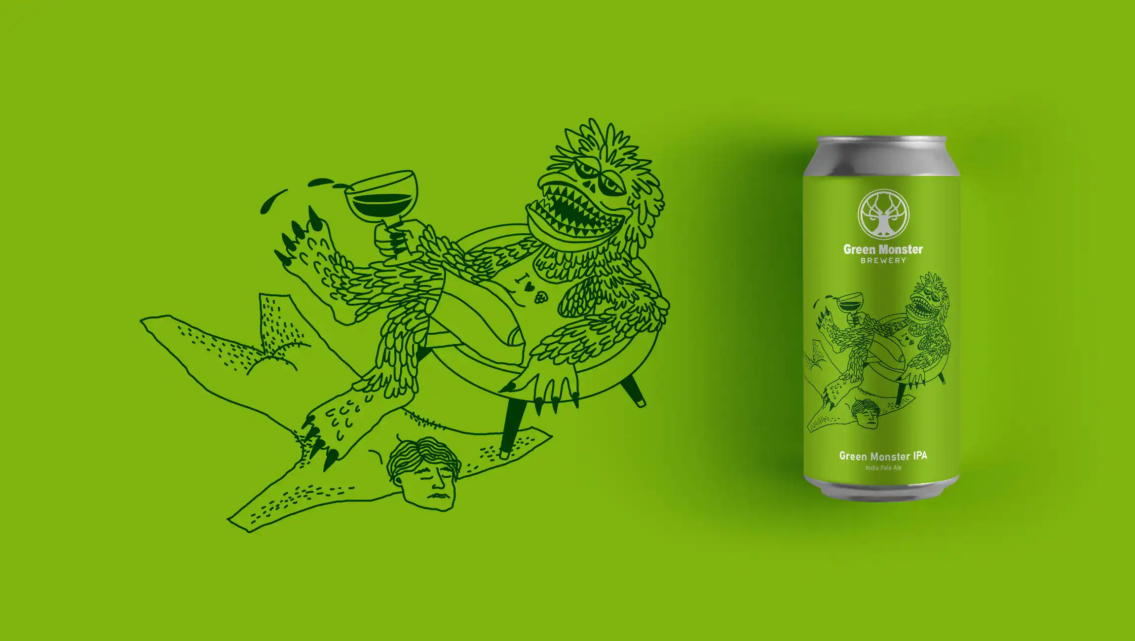 01-Green-Monster-beer-illustration