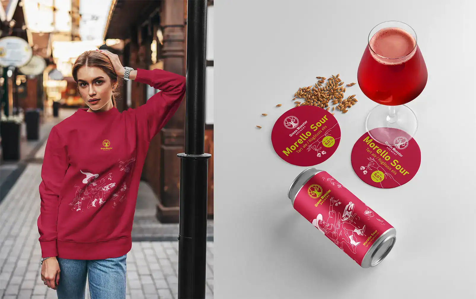 Morello-cherry-flavour-beer-and-jumper