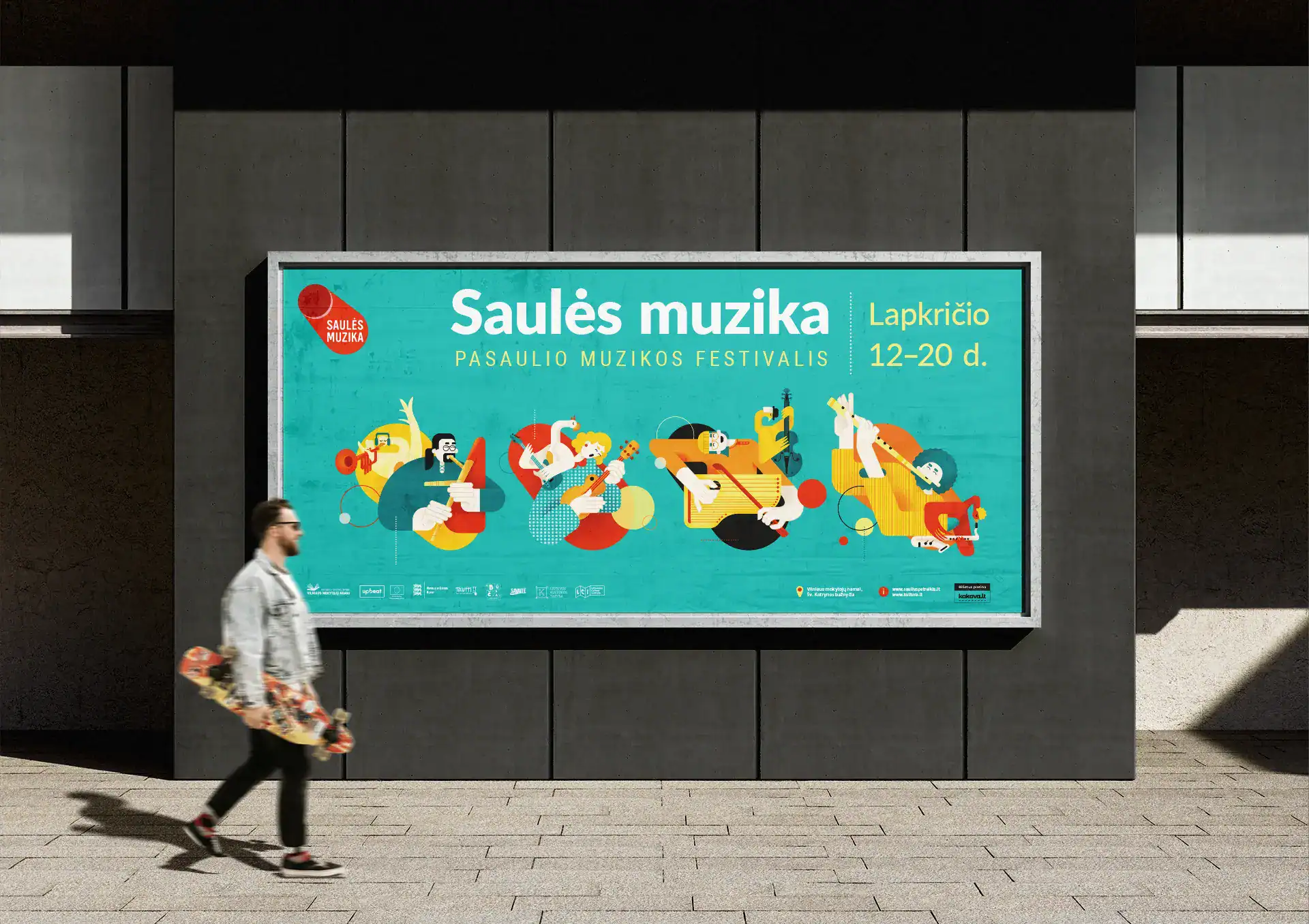 Visuals for the 2nd Sun Music Festival – a fiesta of World Music genres