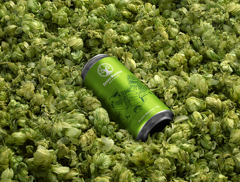 Redesigning Craft Beer Labels for Green Monster Brewery