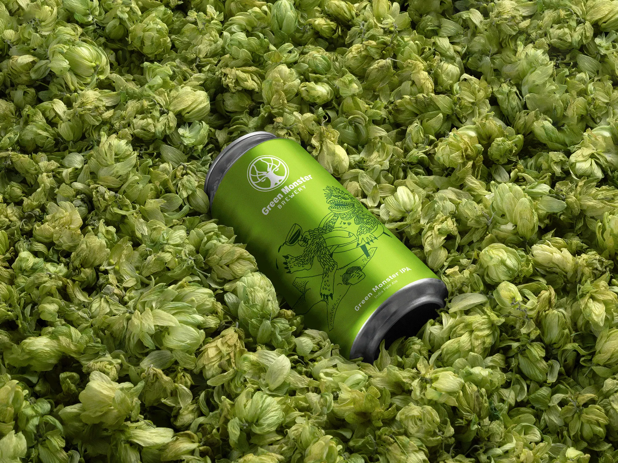 Redesigning Craft Beer Labels for Green Monster Brewery